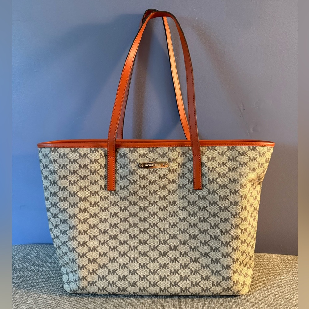 Michael Kors Tan and Brown Everyday Tote SOLD